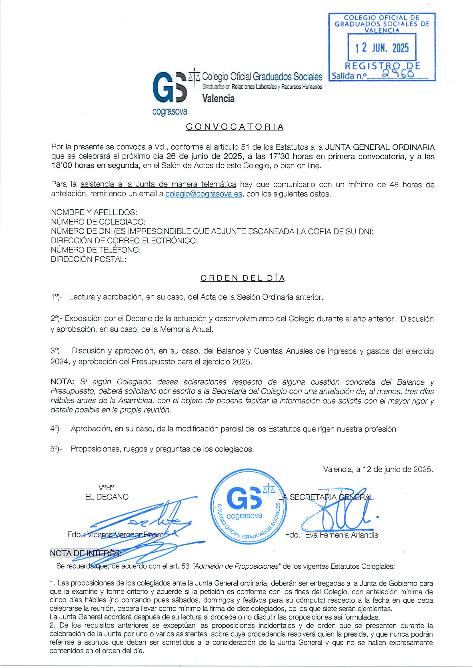 Texto, Carta