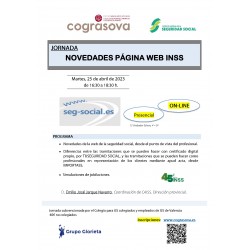 Colegiados: JORN. NOVEDADES PÁGINA WEB INSS