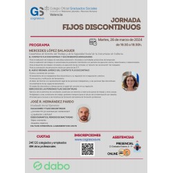 Colegiados: JORNADA FIJOS DISCONTINUOS