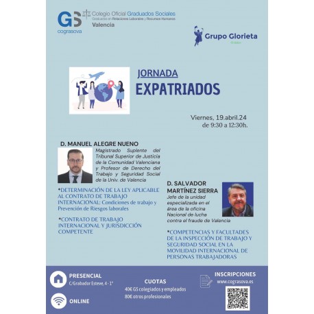 Colegiados: Jornada EXPATRIADOS