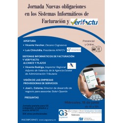 Colegiados: JORNADA NUEVAS OBLIGACIONES EN LOS SISTEMAS INFORMÁTICOS DE FACTURACIÓN VERI*FACTU