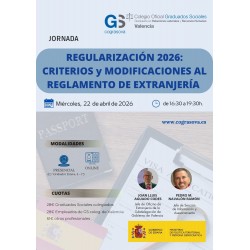 Colegiados: JORNADA “REGULARIZACIÓN 2026: CRITERIOS y MODIFICACIONES AL REGLAMENTO DE EXTRANJERÍA”