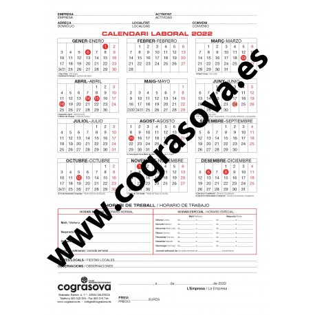 Calendario Laboral