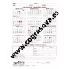 Sólo Colegiados: Calendario Laboral 2025 (formato A4)