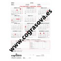 Calendario Laboral 2022 (formato A3)